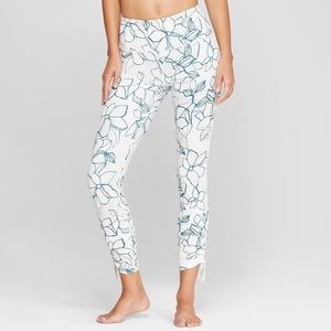 NWT $35 JoyLab Floral Comfort HighRise 7/8 Legging